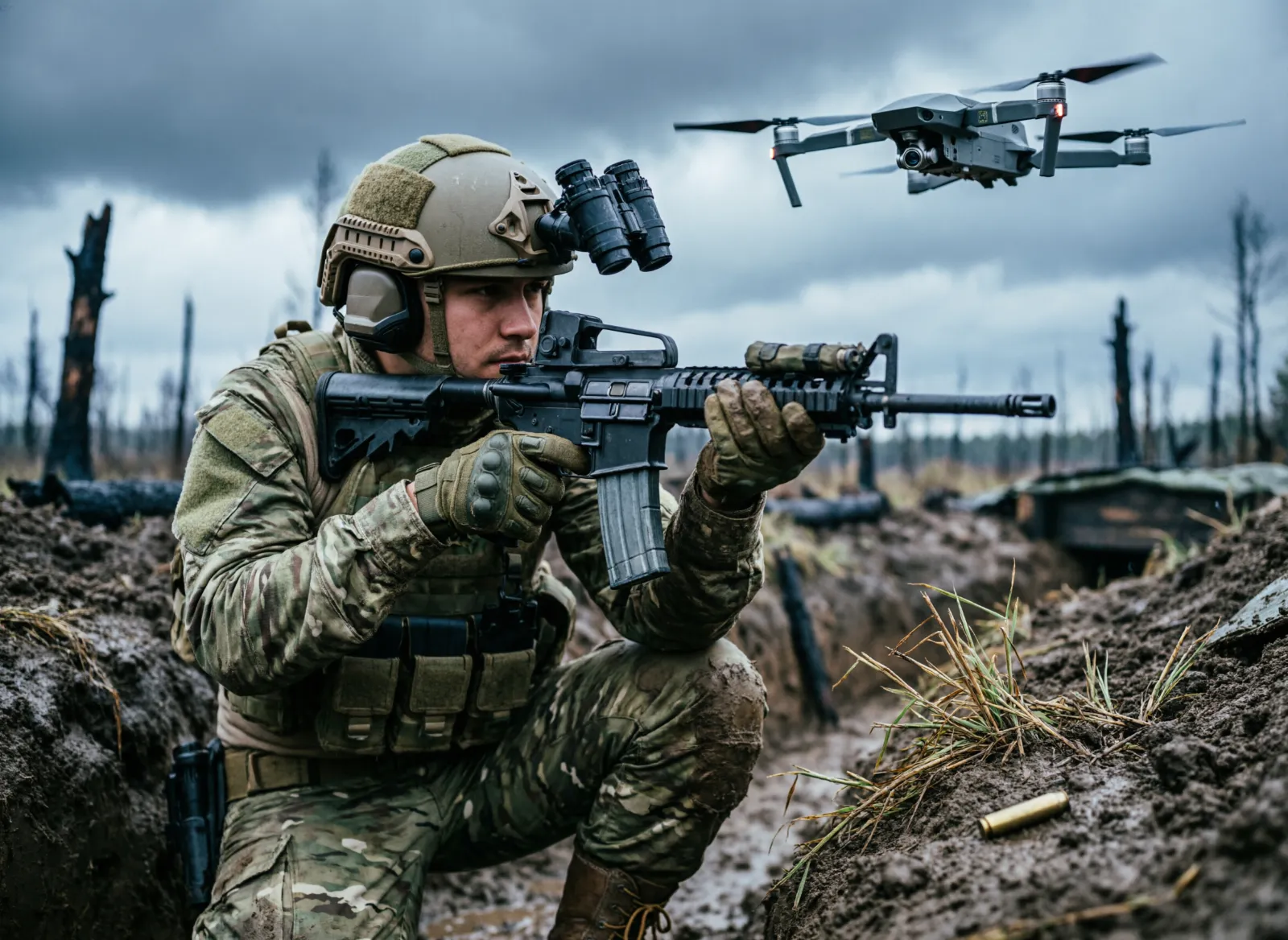 Outsmarting the Drone: How One Soldier's Quick Thinking Won the Fight